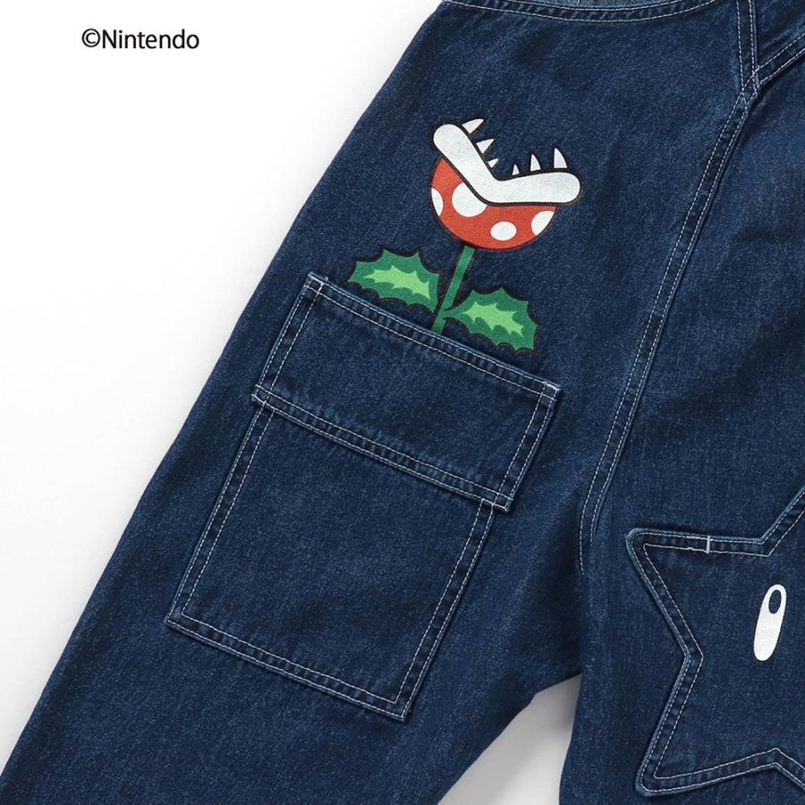 子供服 オーバーオール キッズ マリオ 男の子 女の子 服 サロペット デニム 子供 パンツ ズボン 春 秋 冬 ブリーズ 100cm 110 120 130 140 150 キャラクター | BREEZE | 14