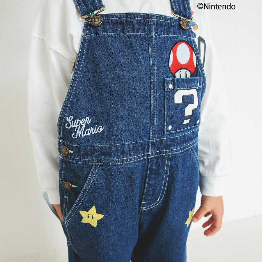 BREEZE（ブリーズ） 子供服 オーバーオール キッズ マリオ 男の子