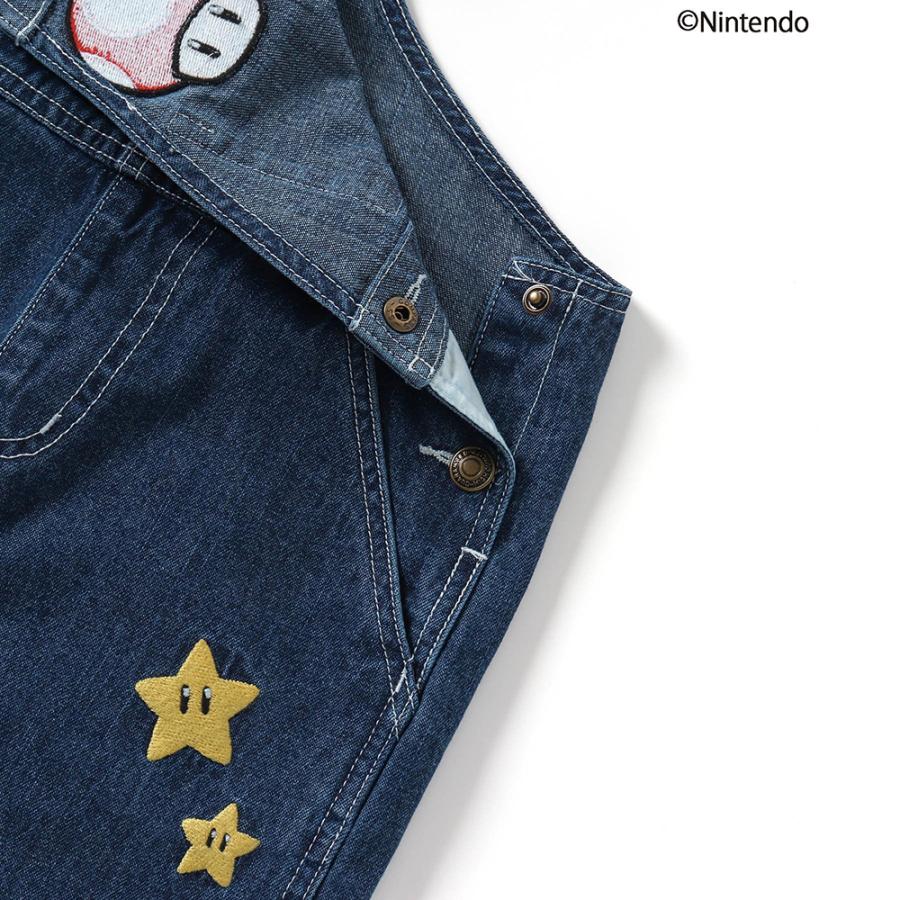 子供服 オーバーオール キッズ マリオ 男の子 女の子 服 サロペット デニム 子供 パンツ ズボン 春 秋 冬 ブリーズ 100cm 110 120 130 140 150 キャラクター | BREEZE | 09