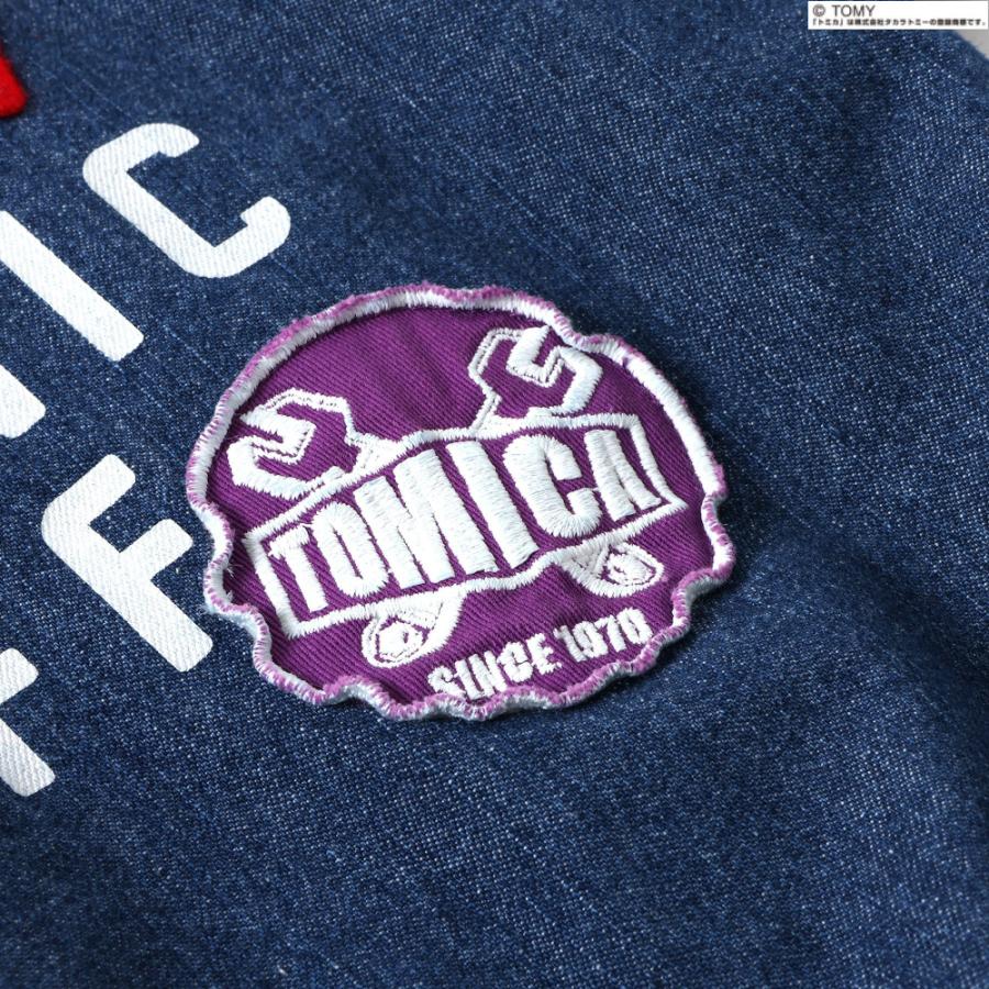 子供服 オーバーオール キッズ トミカ デニム 男の子 車 パトカー BREEZE 120cm 110cm 100cm 90cm 半袖 春 夏 秋 キャンプ サロペット ベビー こども 綿100% | BREEZE | 12