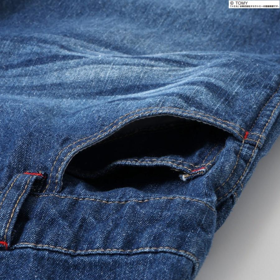 子供服 オーバーオール キッズ トミカ デニム 男の子 車 パトカー BREEZE 120cm 110cm 100cm 90cm 半袖 春 夏 秋 キャンプ サロペット ベビー こども 綿100% | BREEZE | 14