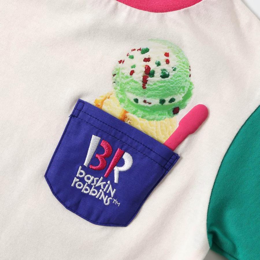 子供服 Tシャツ キッズ 半袖 サーティワン 女の子 男の子 アプレレクール 140cm 130 120 110 100 90 夏 春 秋 かわいい おしゃれ 綿100% 幼稚園 保育園 小学生 | apres les cours | 05