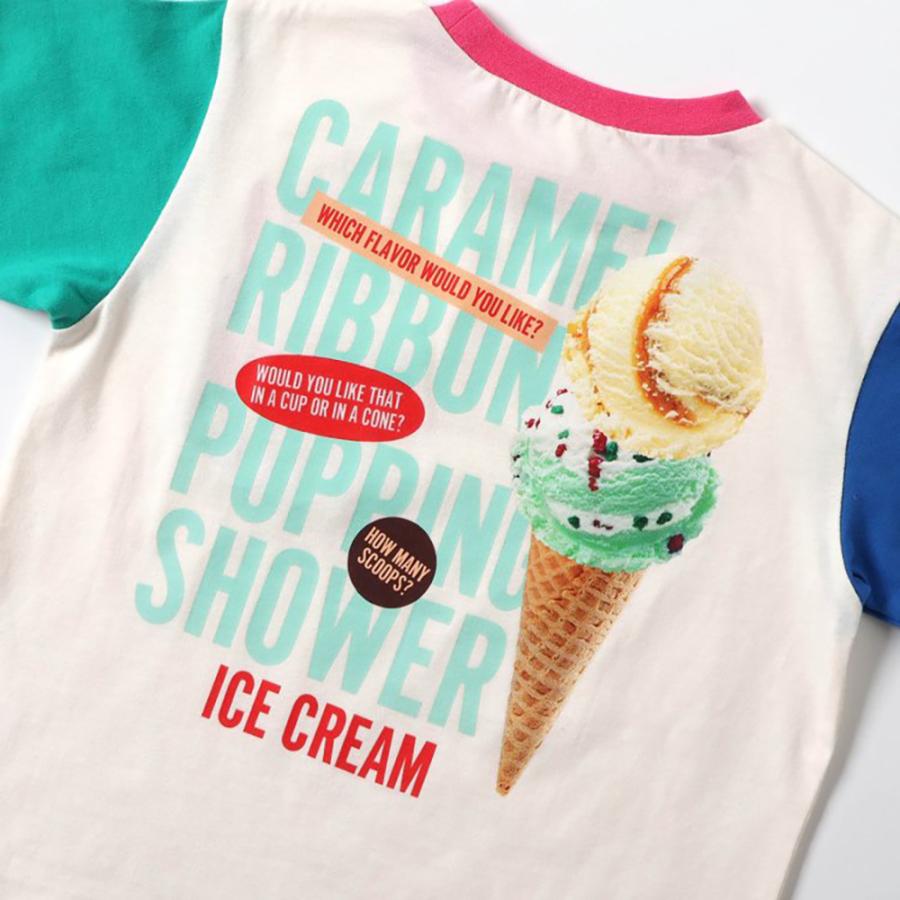 子供服 Tシャツ キッズ 半袖 サーティワン 女の子 男の子 アプレレクール 140cm 130 120 110 100 90 夏 春 秋 かわいい おしゃれ 綿100% 幼稚園 保育園 小学生 | apres les cours | 07