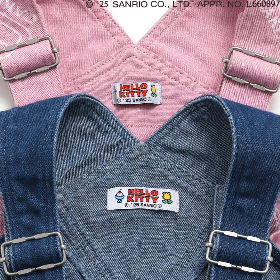 BREEZE 子供服 ジャンスカ サンリオ キッズ 女の子 デニム 夏服