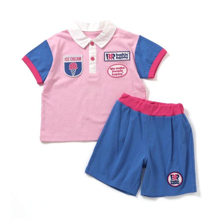 アプレレクール　サーティーワン　コラボ　ポロシャツ apres les cours（アプレレクール） 子供服 セットアップ キッズ