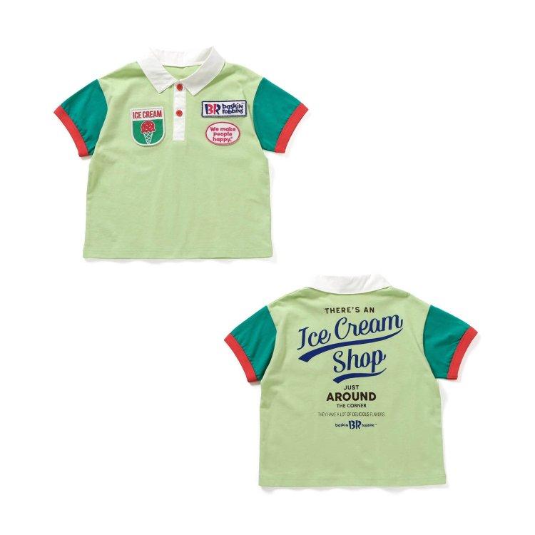 アプレレクール　サーティーワン　コラボ　ポロシャツ apres les cours（アプレレクール） 子供服 セットアップ キッズ