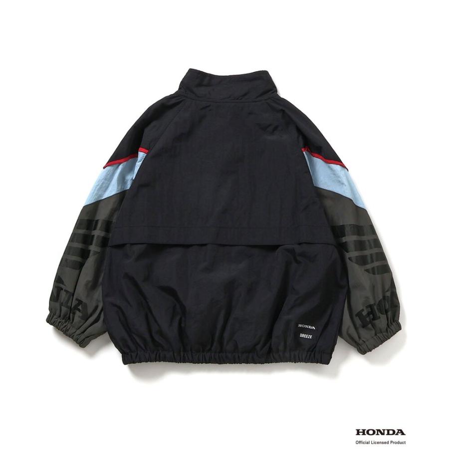 激レア　キッズ　HONDA バイカージャケット 赤・青・灰色　リバーシブル BREEZE（ブリーズ） 子供服 ウインドブレーカー 男の子 HONDA キッズ