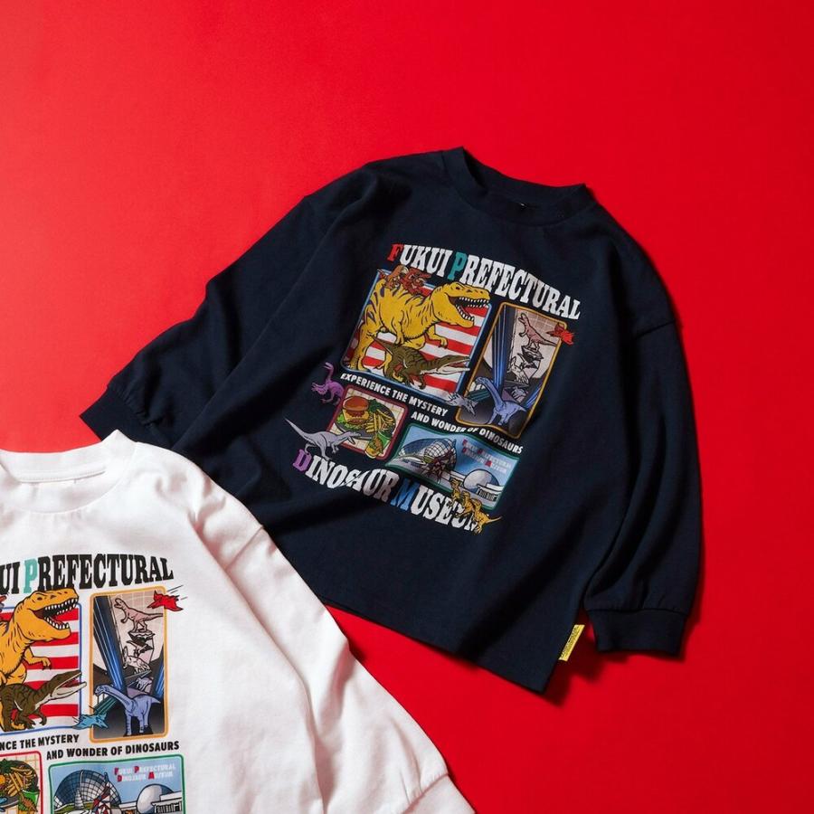BREEZE（ブリーズ） 子供服 Tシャツ 福井県立恐竜博物館 長袖 キッズ