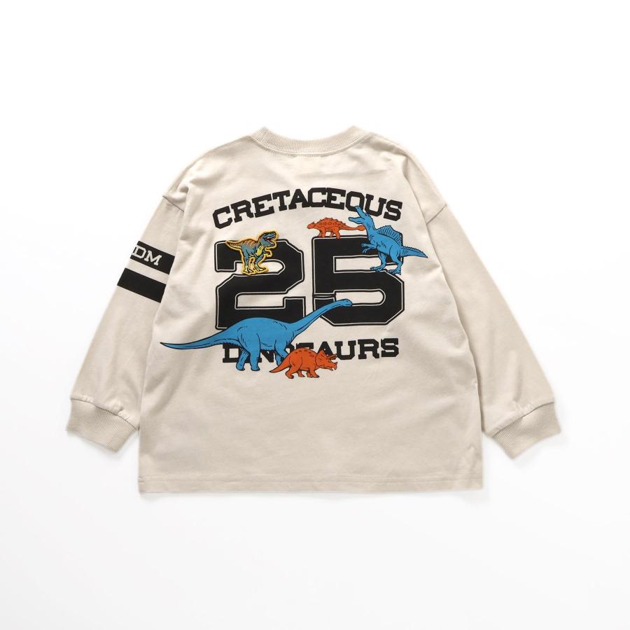 BREEZE（ブリーズ） キッズ Tシャツ ロンT 恐竜博物館 長袖 服 子供