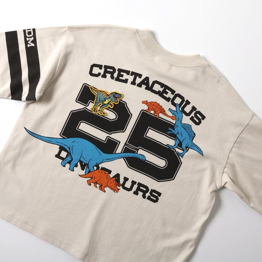 BREEZE（ブリーズ） キッズ Tシャツ ロンT 恐竜博物館 長袖 服 子供