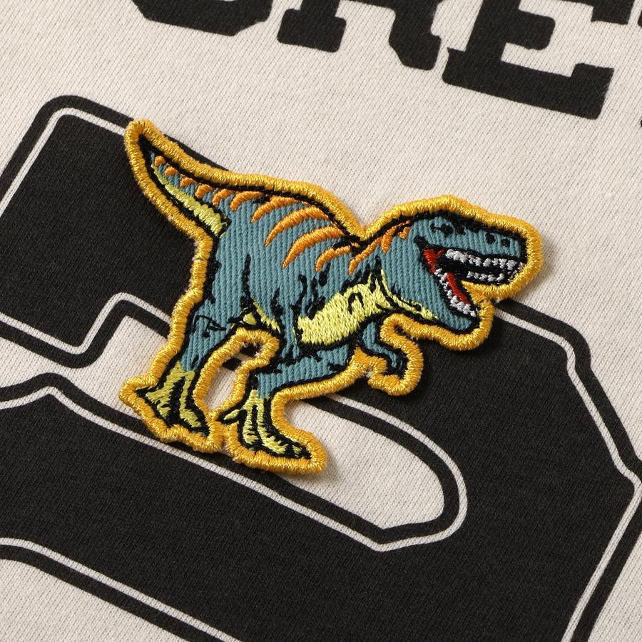 キッズ Tシャツ ロンT 恐竜博物館 長袖 服 子供 男の子 女の子 ブリーズ 140cm 130 120 110 100 センチ BREEZE 綿100% グッズ 秋 冬 小学生 幼稚園 保育園 園児 | BREEZE | 09