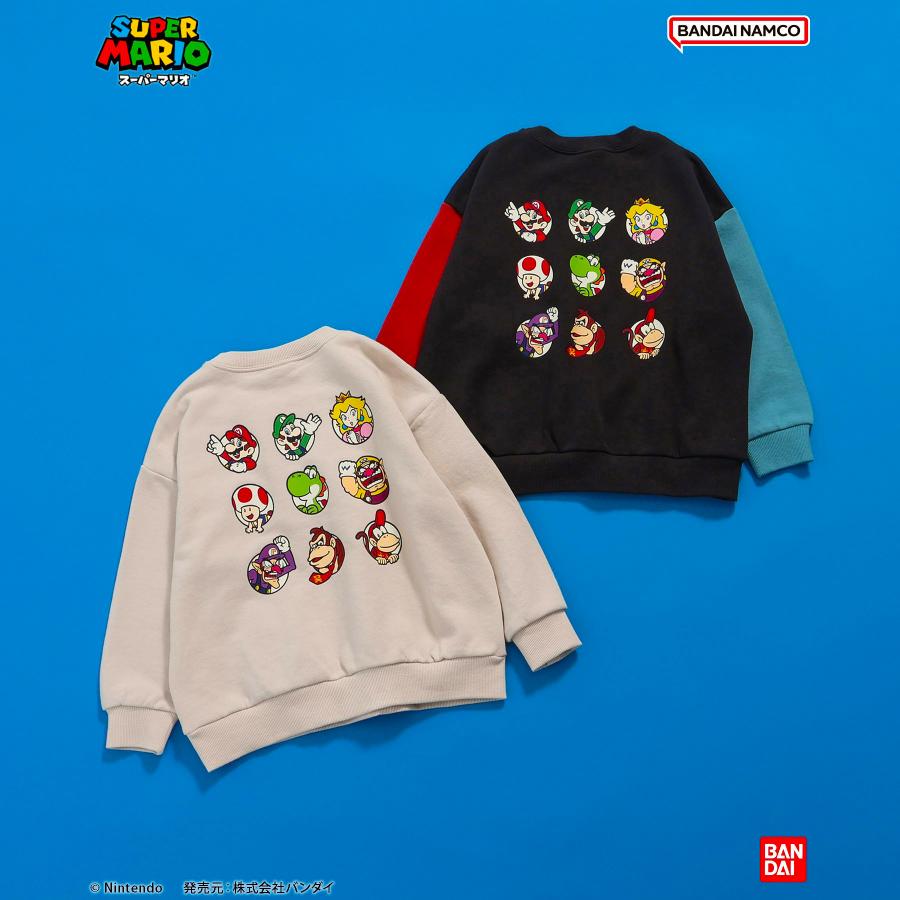 BREEZE（ブリーズ） 子供服 トレーナー マリオ キッズ 男の子 女の子