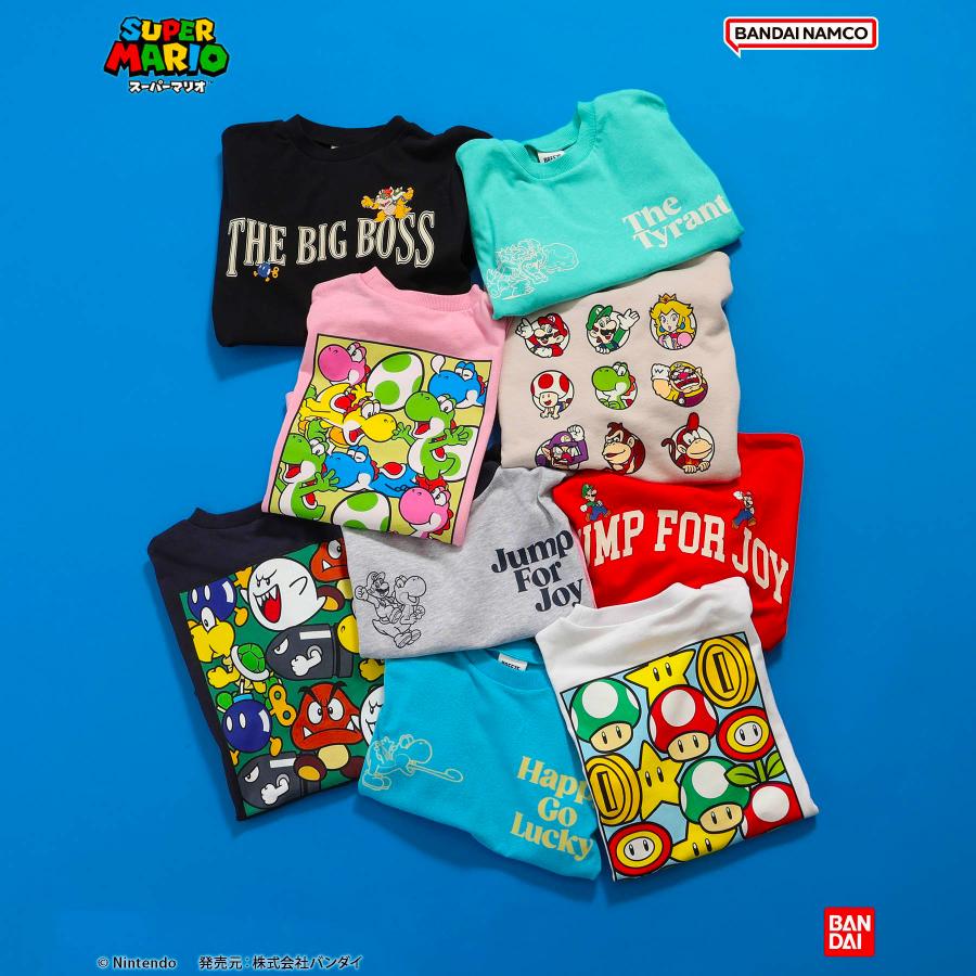 キッズ トレーナー マリオ 男の子 女の子 ブリーズ 子供服 BREEZE ブランド 綿100% キャラクター グッズ 秋 冬 幼稚園 保育園 小学生 150cm 140 130 120 110 100 | BREEZE | 14