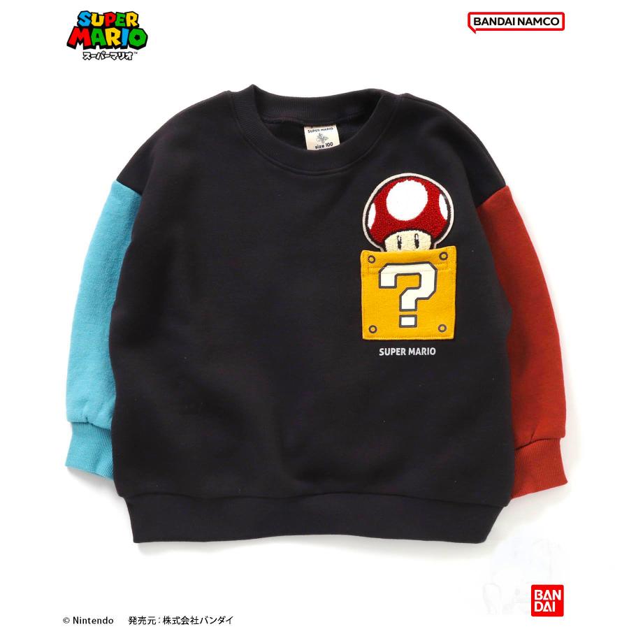 キッズ トレーナー マリオ 男の子 女の子 ブリーズ 子供服 BREEZE ブランド 綿100% キャラクター グッズ 秋 冬 幼稚園 保育園 小学生 150cm 140 130 120 110 100 | BREEZE | 06