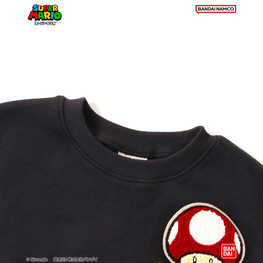 キッズ トレーナー マリオ 男の子 女の子 ブリーズ 子供服 BREEZE ブランド 綿100% キャラクター グッズ 秋 冬 幼稚園 保育園 小学生 150cm 140 130 120 110 100 | BREEZE | 07