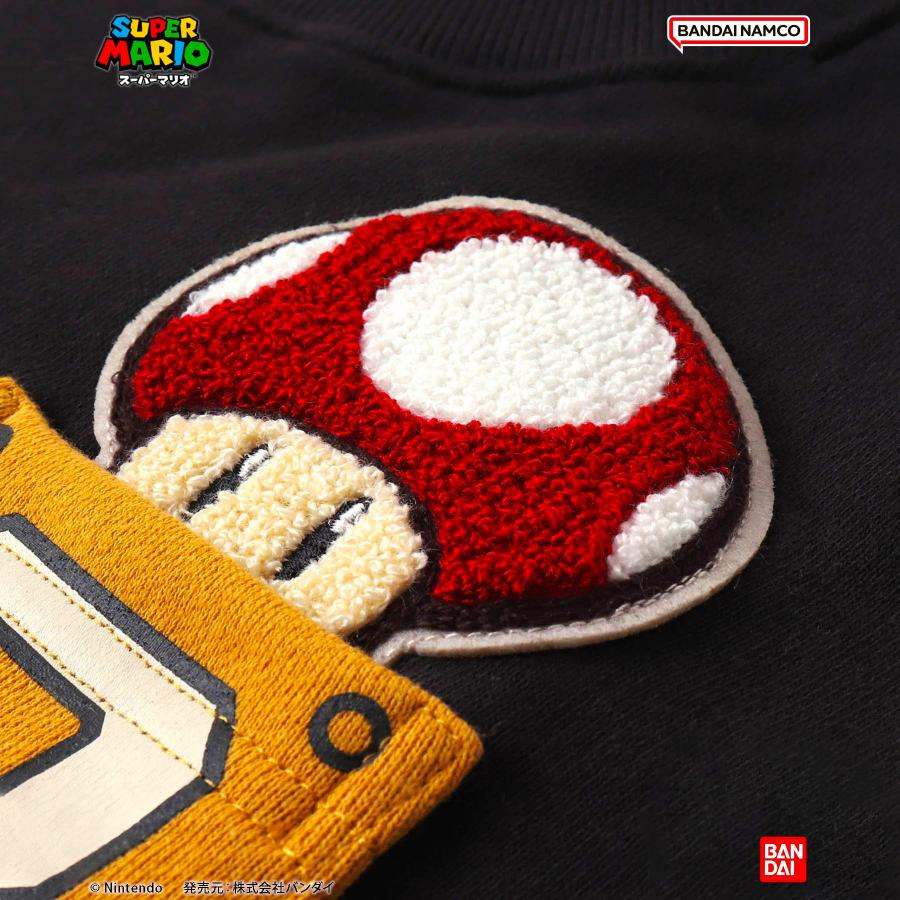 キッズ トレーナー マリオ 男の子 女の子 ブリーズ 子供服 BREEZE ブランド 綿100% キャラクター グッズ 秋 冬 幼稚園 保育園 小学生 150cm 140 130 120 110 100 | BREEZE | 09