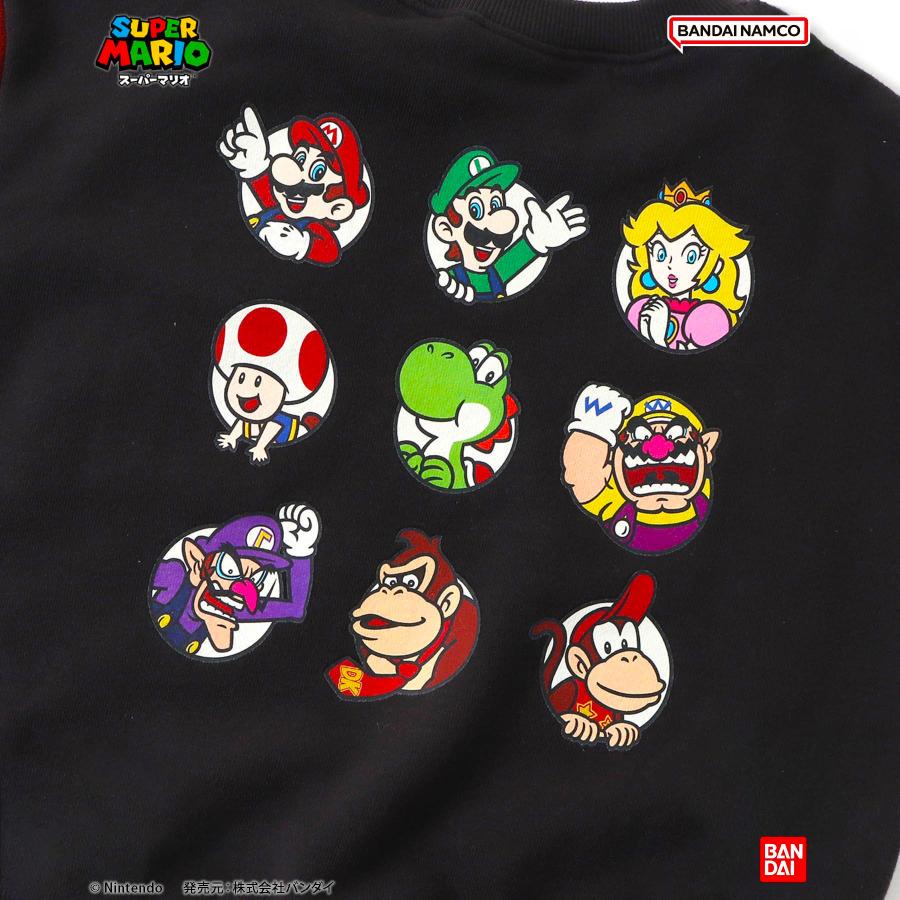 キッズ トレーナー マリオ 男の子 女の子 ブリーズ 子供服 BREEZE ブランド 綿100% キャラクター グッズ 秋 冬 幼稚園 保育園 小学生 150cm 140 130 120 110 100 | BREEZE | 10