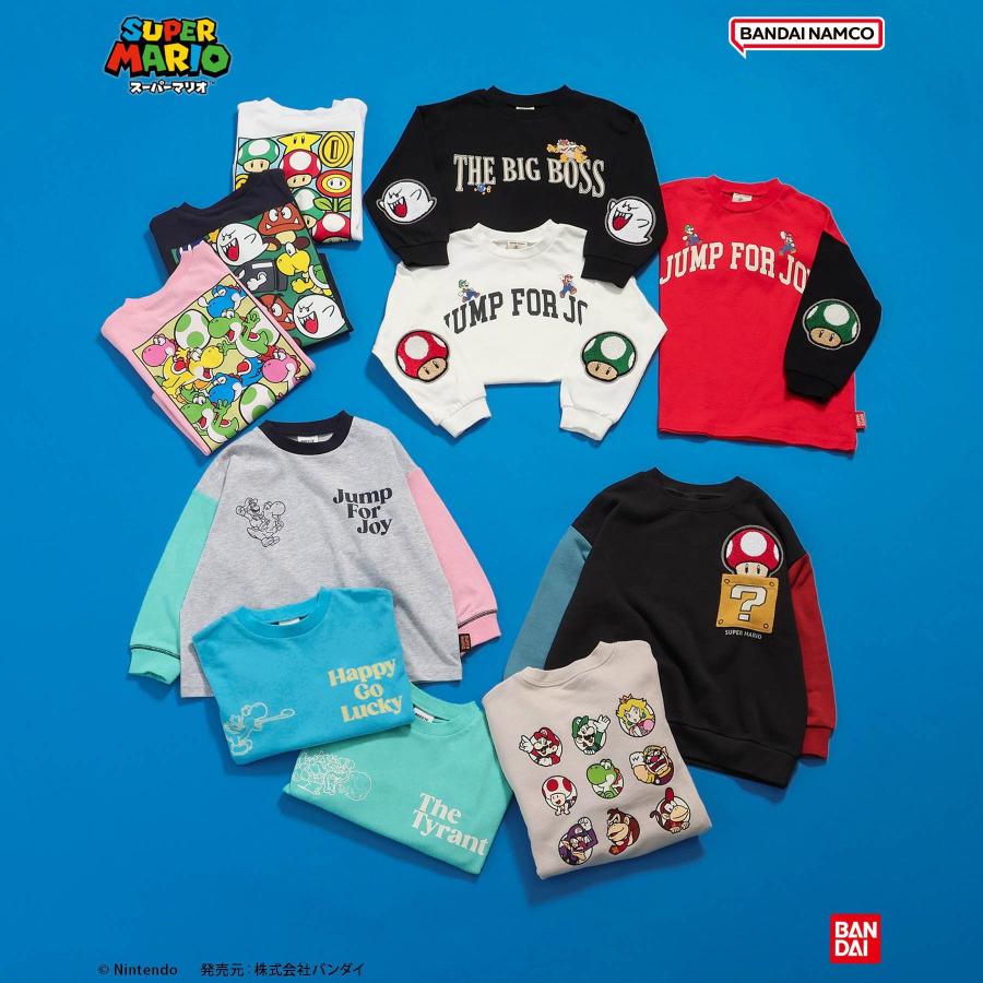 子供服 Tシャツ マリオ 男の子 女の子 キッズ 長袖 BREEZE 綿100% ブランド 秋 冬 かっこいい おしゃれ 幼稚園 保育園 小学生 150cm 140 130 120 110 100 センチ | BREEZE | 14