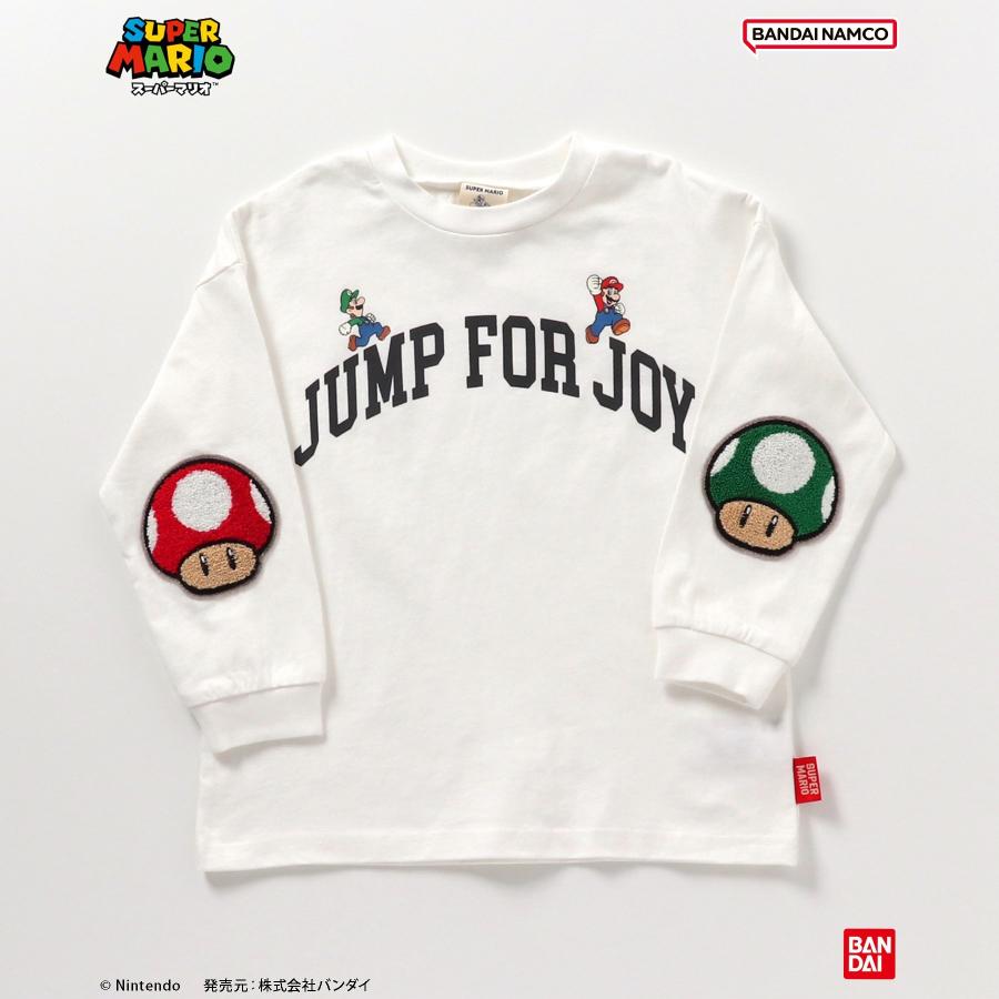 子供服 Tシャツ マリオ 男の子 女の子 キッズ 長袖 BREEZE 綿100% ブランド 秋 冬 かっこいい おしゃれ 幼稚園 保育園 小学生 150cm 140 130 120 110 100 センチ | BREEZE | 02