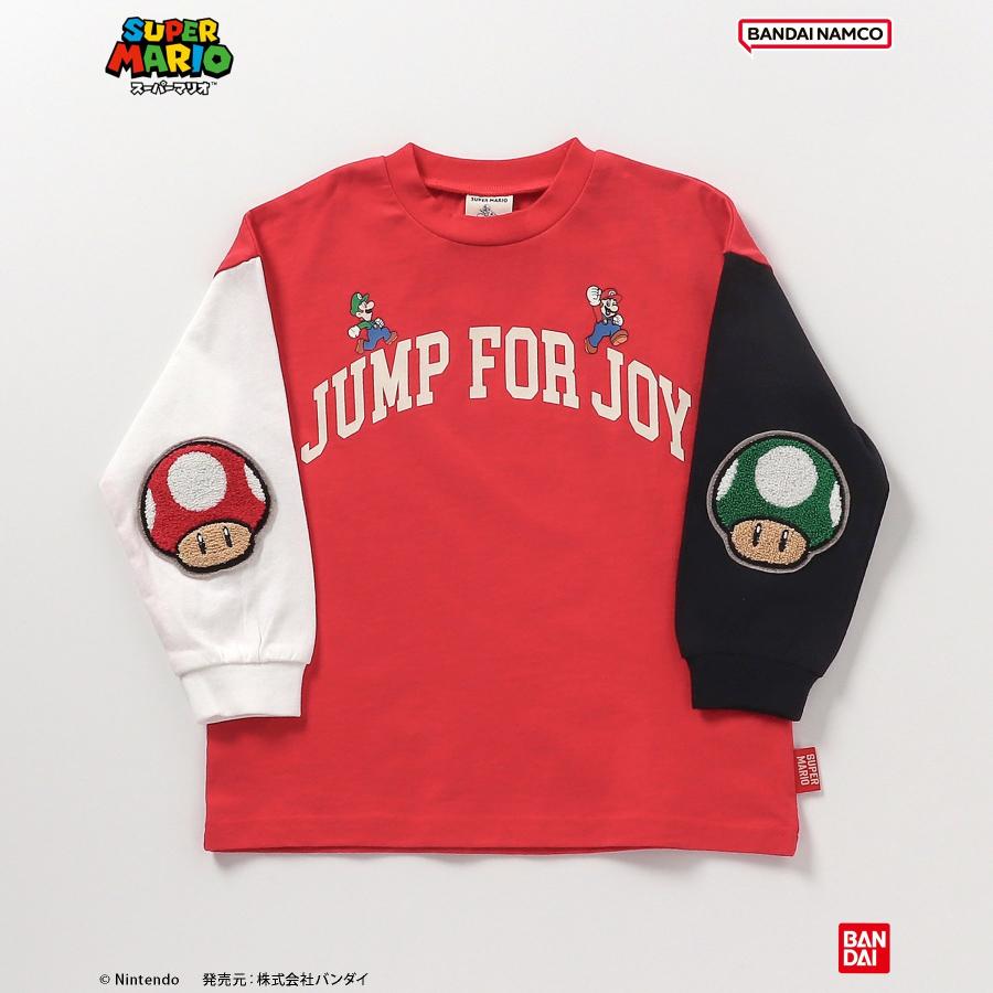 子供服 Tシャツ マリオ 男の子 女の子 キッズ 長袖 BREEZE 綿100% ブランド 秋 冬 かっこいい おしゃれ 幼稚園 保育園 小学生 150cm 140 130 120 110 100 センチ | BREEZE | 03