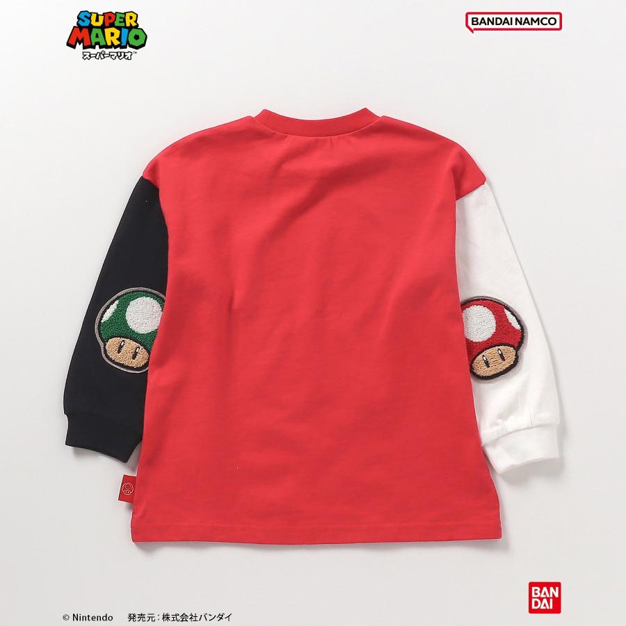 子供服 Tシャツ マリオ 男の子 女の子 キッズ 長袖 BREEZE 綿100% ブランド 秋 冬 かっこいい おしゃれ 幼稚園 保育園 小学生 150cm 140 130 120 110 100 センチ | BREEZE | 06