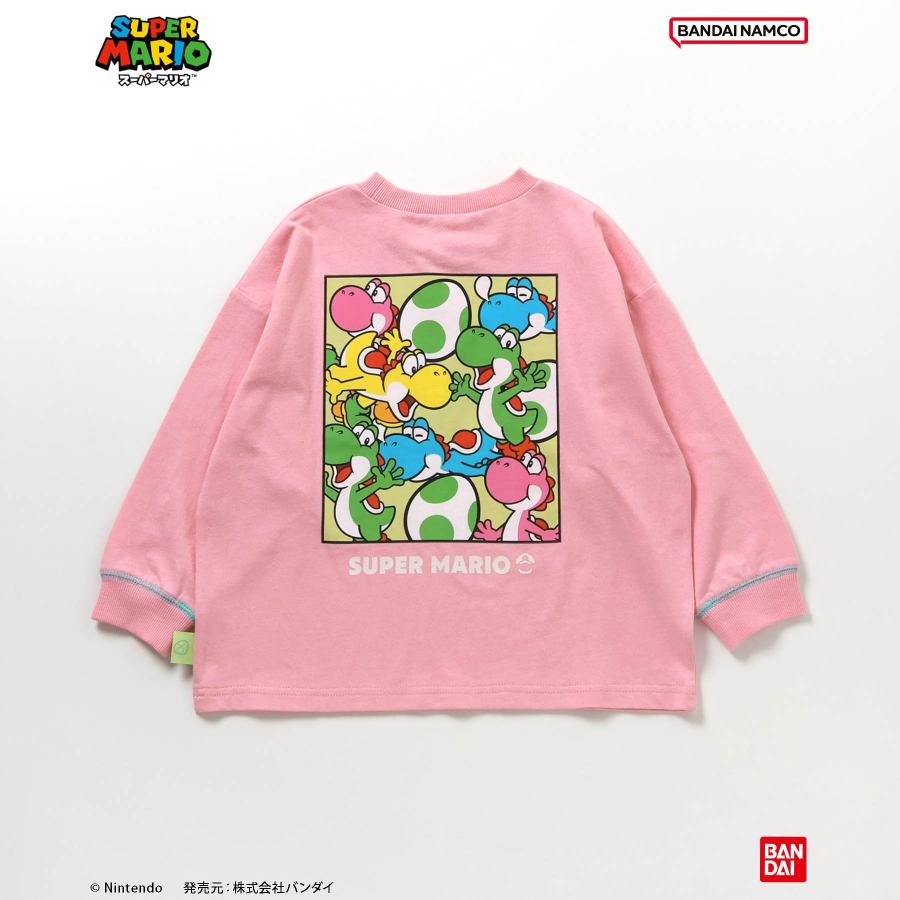 子供服 Tシャツ スーパーマリオ キッズ 長袖 ロンT 男の子 女の子 ブリーズ 150cm 140 130 120 110 100 センチ 秋 綿100% キャラクター グッズ 春 かっこいい | BREEZE | 13