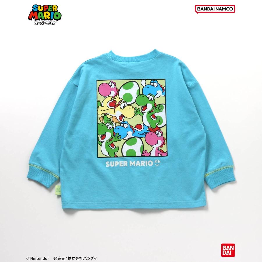 子供服 Tシャツ スーパーマリオ キッズ 長袖 ロンT 男の子 女の子 ブリーズ 150cm 140 130 120 110 100 センチ 秋 綿100% キャラクター グッズ 春 かっこいい | BREEZE | 06