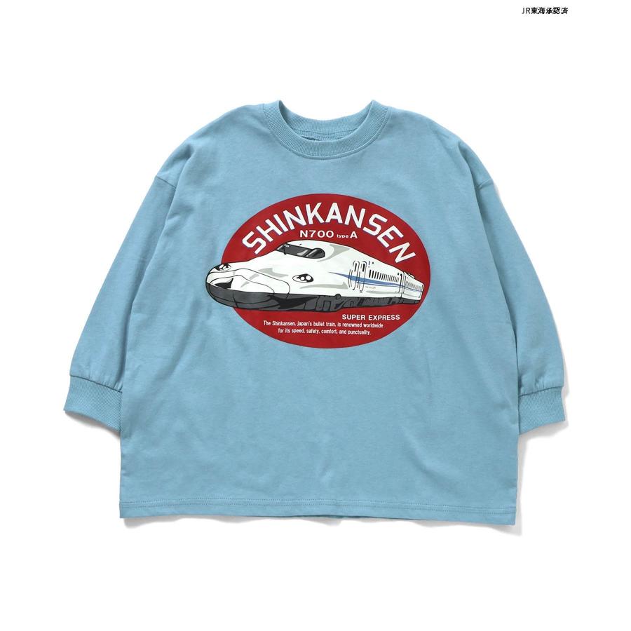 子供服 Tシャツ 新幹線 ロンT キッズ 長袖 男の子 BREEZE ドクターイエロー はやぶさ 秋 冬 春 綿100 140cm 130 120 110 センチ グッズ 幼稚園 保育園 小学生 | BREEZE | 03