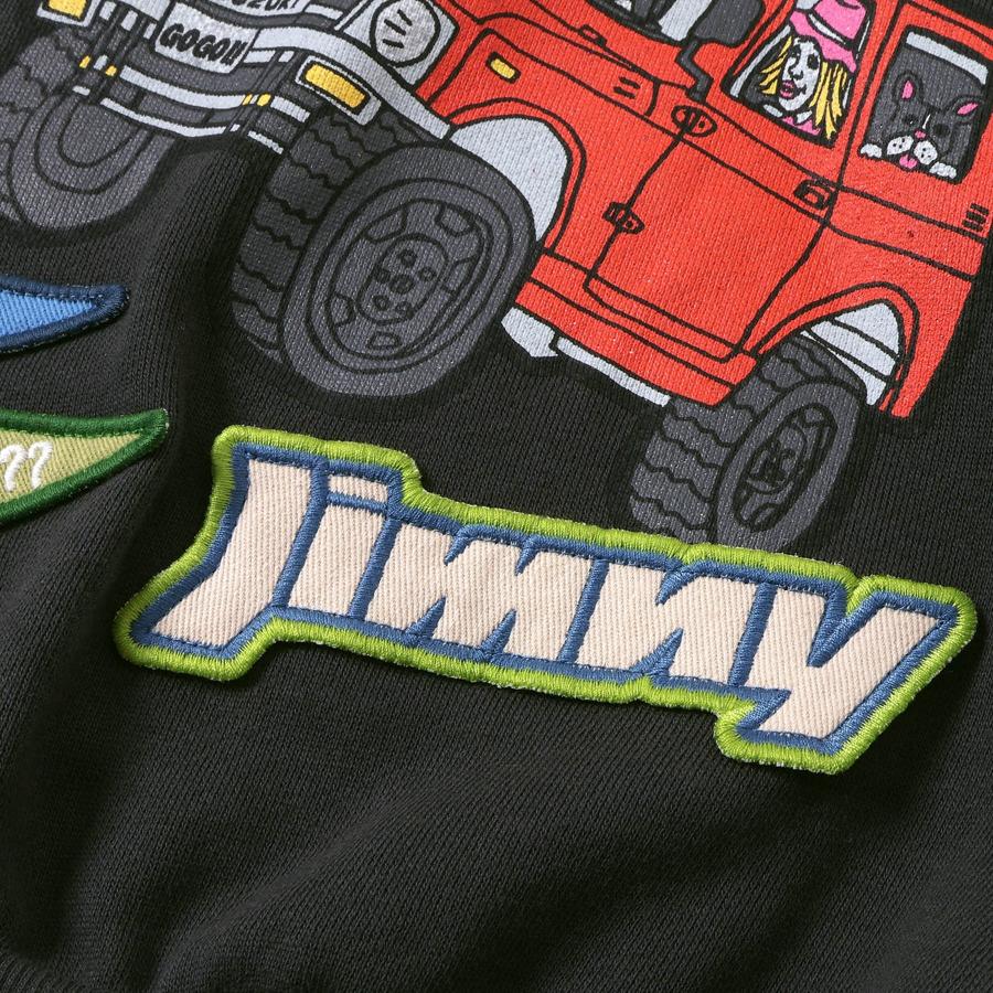 子供服 パーカー キッズ ジムニー ジュニア 男の子 女の子 ブリーズ 車 秋 冬 トレーナー スウェット 140cm 130 120 110 100 90 JIMNY かっこいい おしゃれ 迷彩 | BREEZE | 09