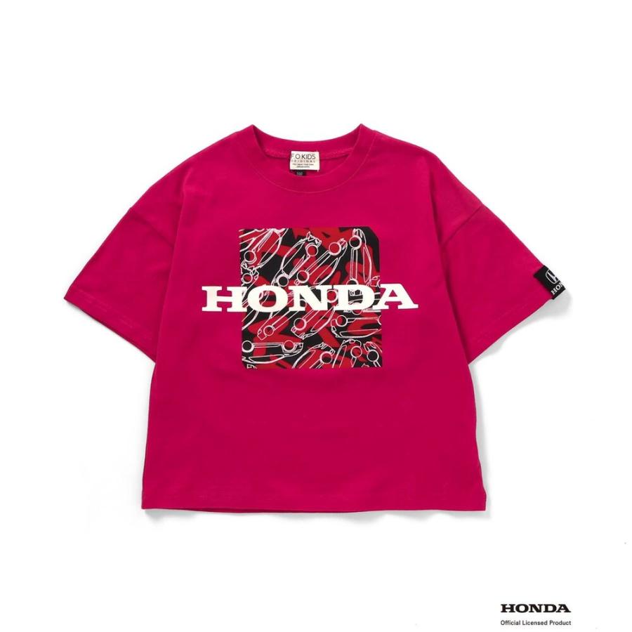 子供服 Tシャツ キッズ 半袖 HONDA 車 綿100 春 夏 140cm 130 120 110 100 センチ ホンダ ブランド かっこいい おしゃれ プレリュード CIVIC CB 幼稚園 保育園 | F.O.KIDS | 04