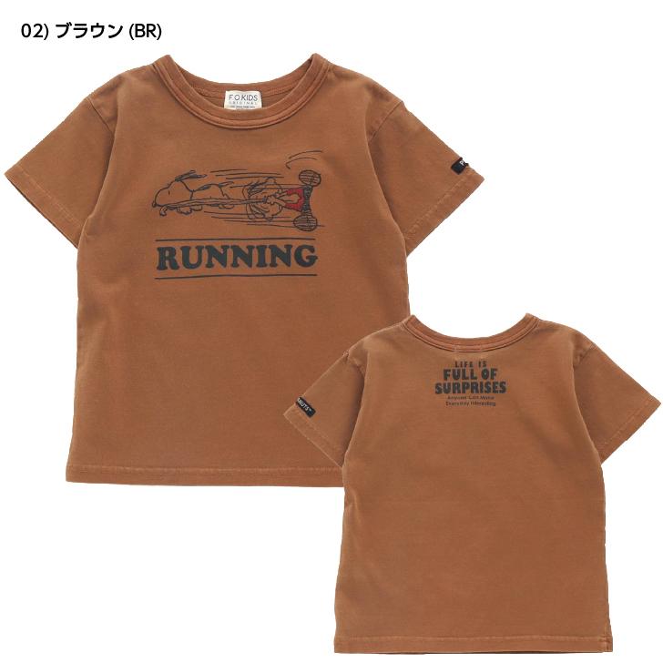 子供服 男の子 女の子 スヌーピー 半袖 Tシャツ PEANUTS キッズ  