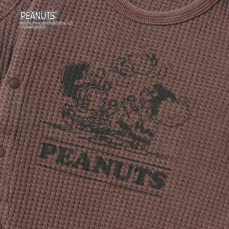 Peanuts コラボ 本店 カバーオール 子供服 ベビー服 ベビーウェア 人気 赤ちゃん 長袖 ピーナッツ 出産祝 プレゼント かわいい ワッフル スヌーピー 女の子 男の子