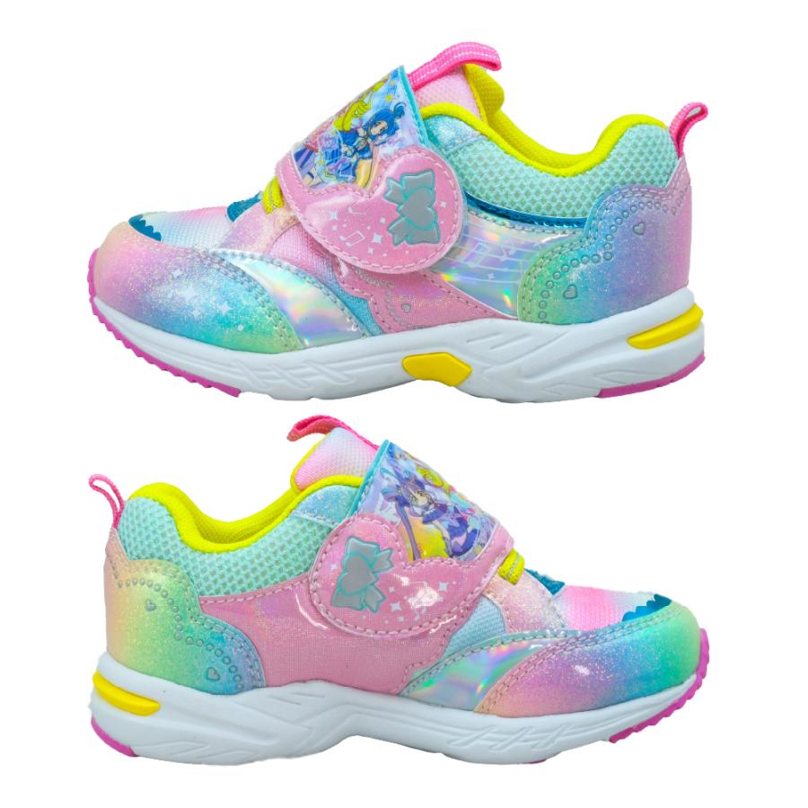 コ*ジ様 アイドルプリキュア スニーカー 15cm 19cm コマリヨー キッズ スニーカー アイドルプリキュア 女の子 子供靴