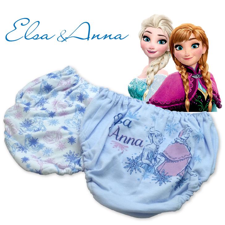 2セット4枚以上で送料無料 女児ショーツ キッズ パンツ 下着 ディズニープリンセス アリエル アナ雪 ラプンツェル チープ ツムツム ショーツ アンパサンド 綿100