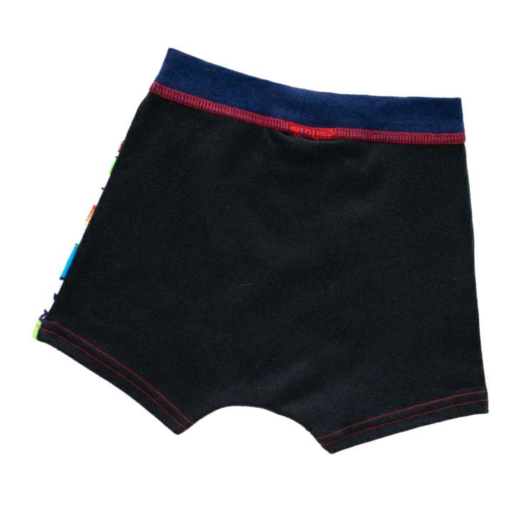 2枚組 ボクサーパンツ キッズ 男の子 マリオ 下着 キャラクター 子供 インナー 小学生 幼稚園 保育園 園児 前閉じ 綿100％ 100cm 110 120 130 ネームタグ付 名前 | BANDAI | 02