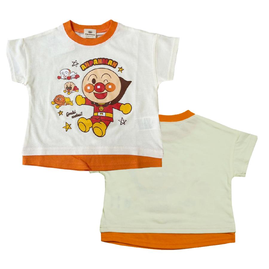 アンパンマン キャラクターTシャツ・パンツセット 80cm BANDAI（バンダイ） アンパンマン 子供服 Tシャツ 半袖 80cm 90 100