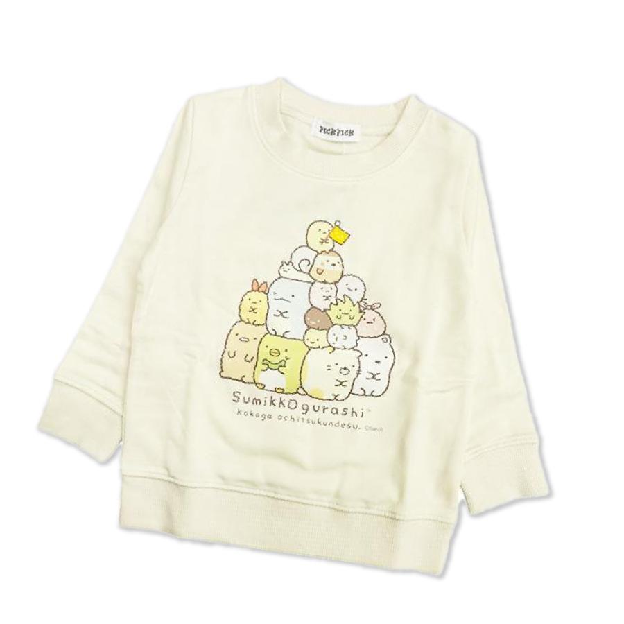 子供服 トレーナー キッズ すみっコぐらし 裏起毛 スウェット 女の子 秋 冬 春 130 120 110 綿100 かわいい クリスマス プレゼント 長袖 キャラクター 爆買 | すみっコぐらし | 06