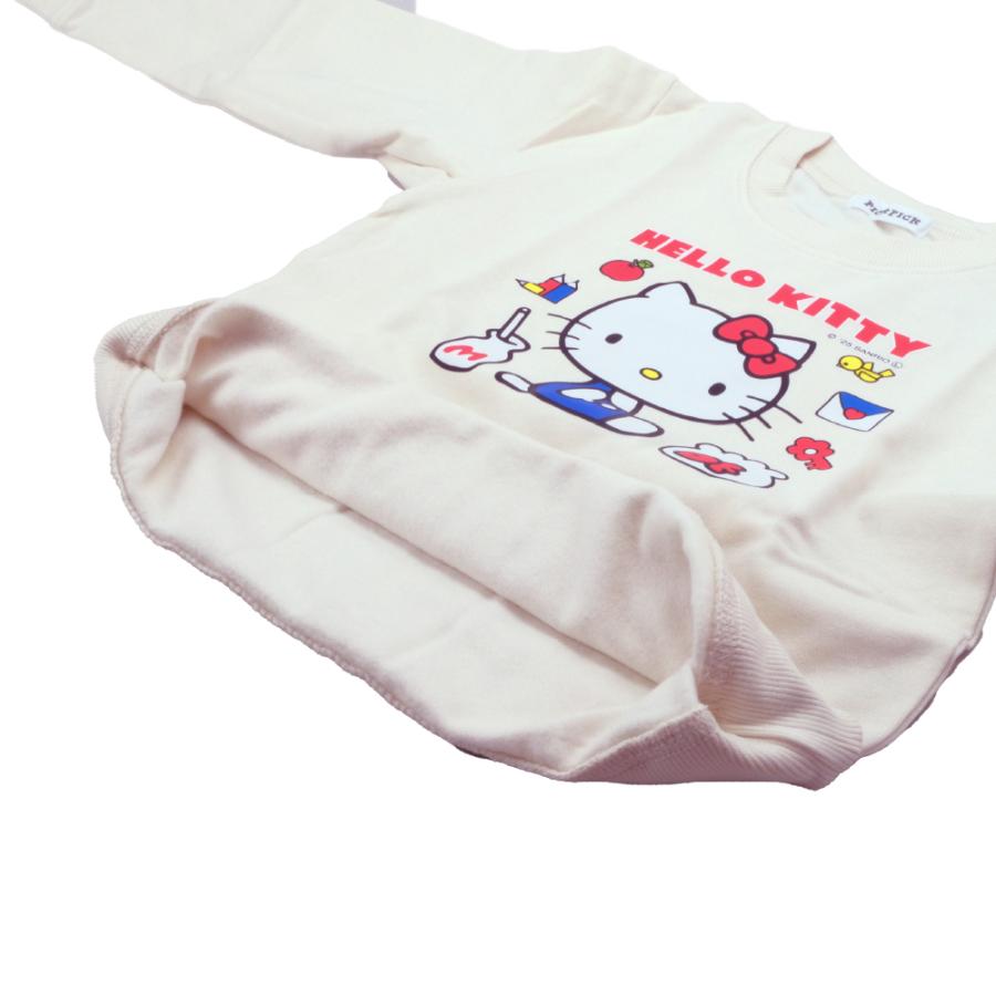 sanrio（サンリオ） 子供服 裏起毛 トレーナー 女の子 キッズ 