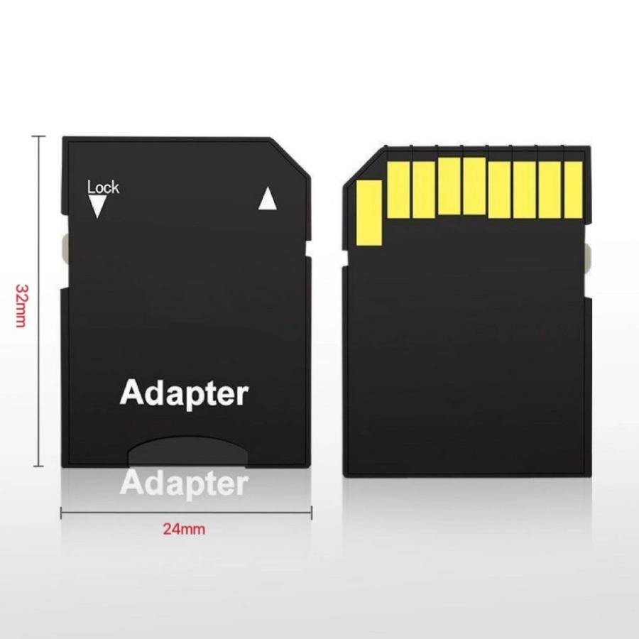 microSD/microSDHCカード/microSDXCカード TO SDカード 変換アダプタ