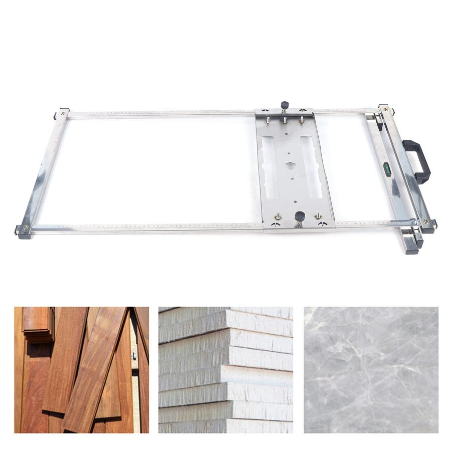 税込み価格 7´´多機能木工エッジガイド位置決めまな板工具ステンレス電動丸鋸切り盤