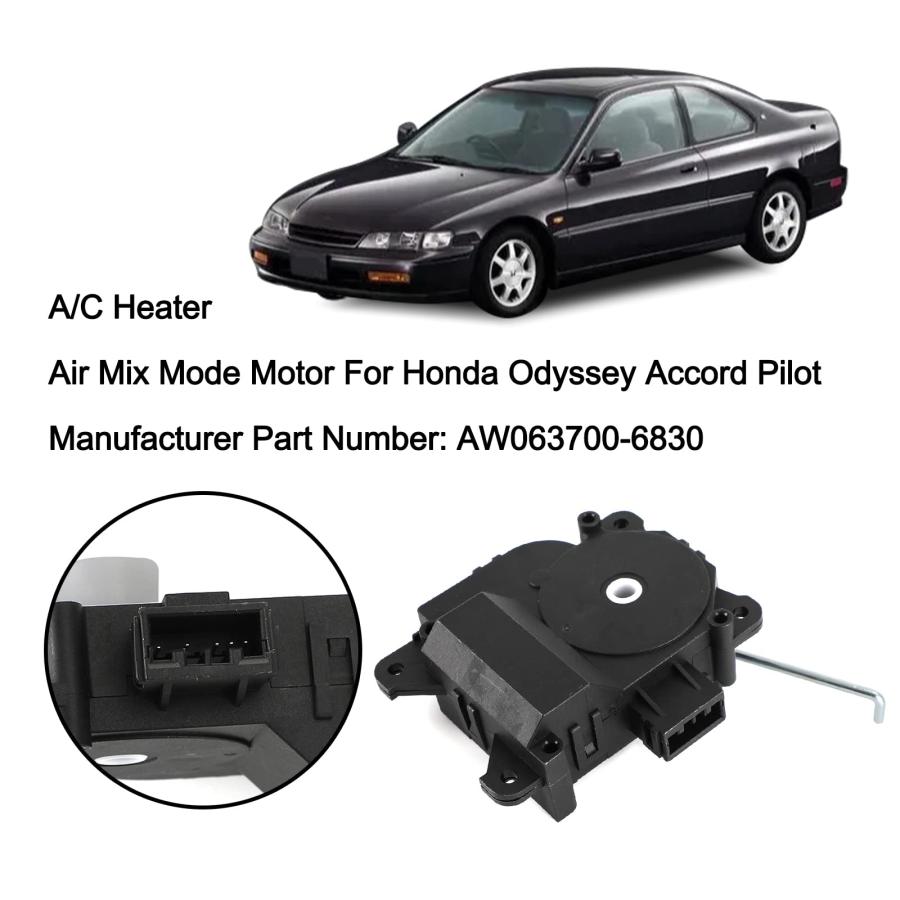 特価公式 Bruce&Shark HVAC Passenger Air Mix Mode Motor Replacements AW 063700-6830 Fites for Honda Accord 1998-2002%Emma%Odyssey 2002-2004%Emma%Pilot 2003