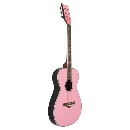 ★レア物 新品未開封 デイジーロックピクシーアコースティックギター、パウダーピンク 【K1550942099】(55577円)