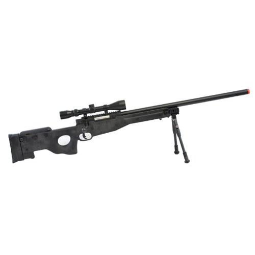 専用出品 l96ボルトアクションスプリングライフルバイポッド&スコープブラック (エアソフトガン) 【9161038099】(32828円)