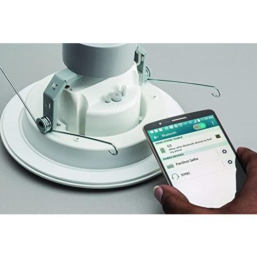 Lithonia Lighting 27K 90CRI MW M6 6SL RD 07LM 2700K LEDレトロフィットモジュール 内蔵Bluetoothスピーカー付き 5.00x7.69x7.69 マットホワイト Lithonia Lighting 27K 90CRI MW M6 6SL RD 07LM 2700K LEDレトロフィットモジュール 内蔵Bluetoothスピーカー付き 00x7 69x7 マットホワイト