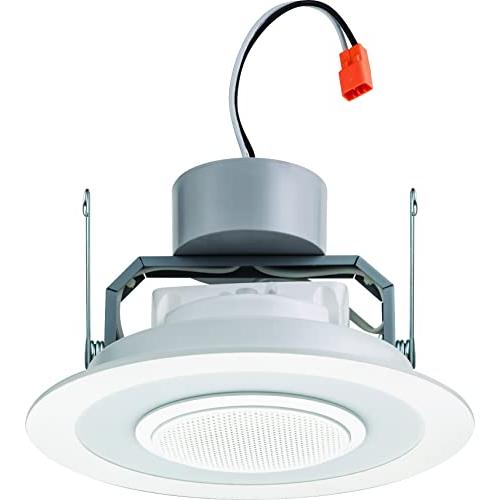 Lithonia Lighting 27K 90CRI MW M6 6SL RD 07LM 2700K LEDレトロフィットモジュール 内蔵Bluetoothスピーカー付き 5.00x7.69x7.69 マットホワイト Lithonia Lighting 27K 90CRI MW M6 6SL RD 07LM 2700K LEDレトロフィットモジュール 内蔵Bluetoothスピーカー付き 00x7 69x7 マットホワイト