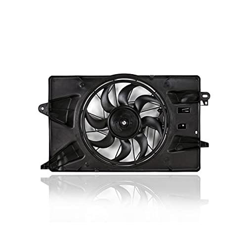 デュアルラジエーターおよびコンデンサーファンアセンブリ冷却直接対応/CH 3115180 1418ジープチェロキー2.4 L 4 Cy