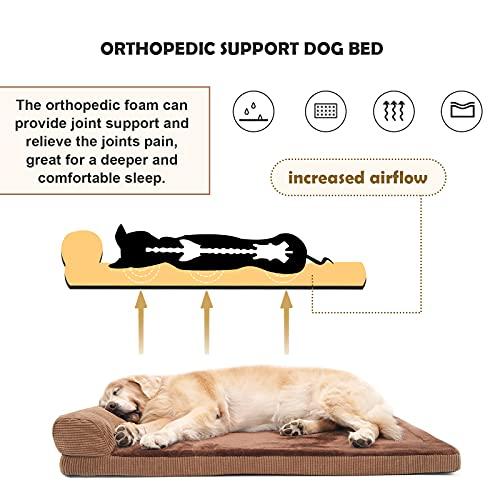 【極美品】 GAPZER大型整形外科用ドッグベッド大型犬用-防水フォームドッグベッドソファ (取り外し可能な洗えるカバー付き) ××××カーペットベッド (防水裏地付き) 【N3197607689】(17973円)