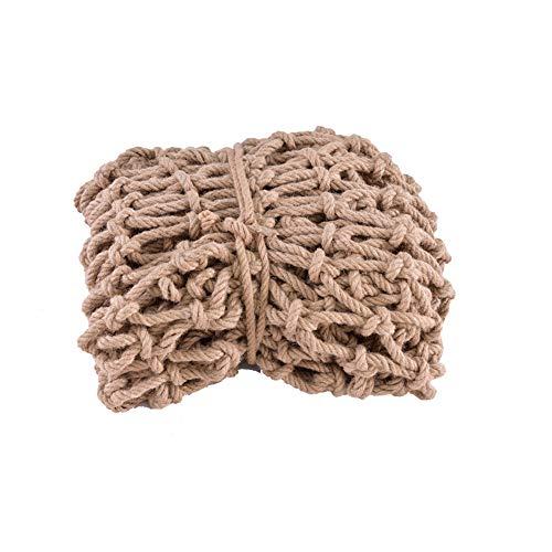 【即購入⭕️】 屋外メッシュロープ登り網ヘビーデューティオウム11 M子供のペット鳥かごはしごジム吊りブランコ丈夫な織りバングラデシュ綿ジュート (6 mm 10 cm穴) 子供用 【ZYX1145728982】(41057円)