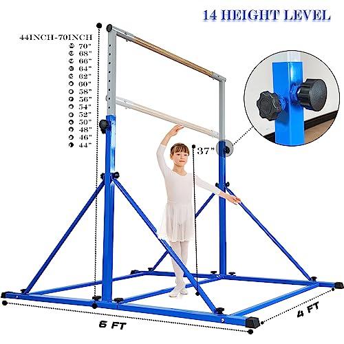 超特盛ミラクルプライス MARFULA調整体操バー6 Ftベースキップバー体操用鉄棒体操用トレーニングバー子供や体操選手の運動ホーム・ジムでの使用 【QGW1388867686】(49770円)