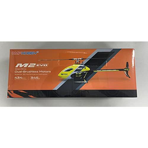 大人気 OMPHOBBY M2 EVO RC大人用デュアルブラシレスモーターダイレクトドライブ6チャンネルRC屋外用ヘリコプター、上級3Dリモートコントロール機、新しくアップグ 【1385851495】(49662円)